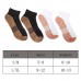 OEM black bamboo ankle copper infused socks