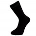 Men Cotton Thin Black Seamless Mid-Calf Work Sock