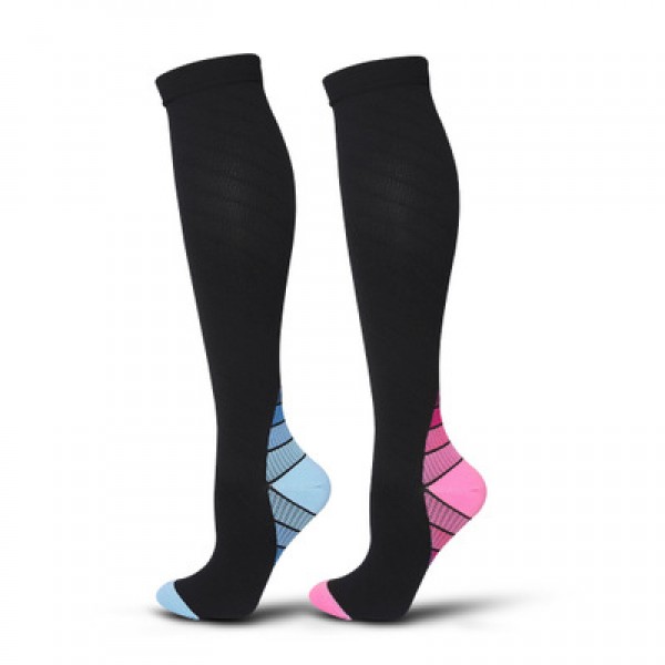 Compression Socks for Men Women 20-30 mmhg High Quality Heel And Toe Colorful Sports Socks Compression Socks for Men Women 20-30 mmhg High Quality Heel And Toe Colorful Sports Socks