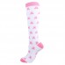 Custom Women Medical Nurse 20-30mmHg Knee High Nylon Compression Socks
