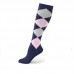 Argyle Graduated Knee Compression Socks Shin Splints Traveling Argyle Graduated Knee Compression Socks Shin Splints Traveling