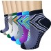 Anti-bacterial fashion cotton basketball ankle support socks