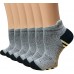 Anti-bacterial fashion cotton basketball ankle support socks