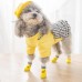 Cotton breathable 2 pairs custom antislip dog socks