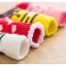 Cotton breathable 2 pairs custom antislip dog socks