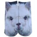Polyester 3D Printed Cute Short Socks Polyester 3D Printed Cute Short Socks
