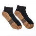 High elastic breathable custom Anti-Fungal copper cotton socks