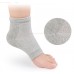 Silicone gel heel sock to protect heel