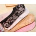 Women summer thin lace footie socks Women summer thin lace footie socks