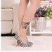 Factory Women Fashion Custom Pattern High Stretch Jacquard Tattoo Tights