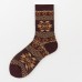 Wholesale Comfy Breathable Ethic Style Retro Stylish Autumn Short Socks