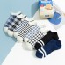 Wholesale Women Striped Creative Design Cotton Ankle Socks