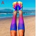 Wholesale 3D Printing Knee High Mermaid Socks Custom