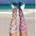 Wholesale 3D Printing Knee High Mermaid Socks Custom