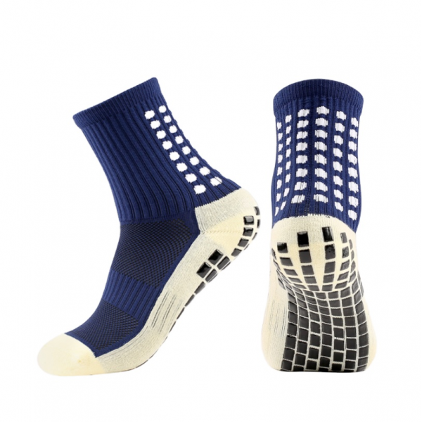 Crew durable custom logo terry anti slip football socks Crew durable custom logo terry anti slip football socks