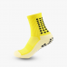 Crew durable custom logo terry anti slip football socks