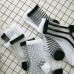 Fashion nylon cristal transparent socks