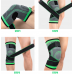 Custom Knee Brace Compression Sleeve with Strap