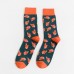 Wholesale Colorful Dots Strips Comfy Funny Crew Socks for Amazon
