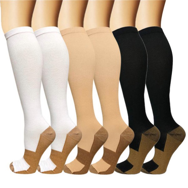 Men Women Circulation Graduated Medical Copper Compression Socks Men Women Circulation Graduated Medical Copper Compression Socks