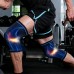 Nylon warm silicone protect sport knitted sleeve knee support