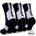 Athletic Customized Football Running Socks Polyester Sublimation Sports Socks