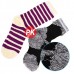 Custom Mens Dress Casual Colorful Cotton Striped Socks  Mens Summer socks