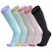 Custom Nylon Women Graduated Compression Socks 20-30mmHg Nursing Socks