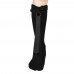 Unisex Solid Nylon Plantar Fasciitis Socks Adjustable Compression Socks