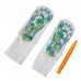 Comfortable White Cotton Foot Acupressure Massage Socks Acupoint Printed Socks Comfortable White Cotton Foot Acupressure Massage Socks Acupoint Printed Socks