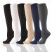Custom logo socks marathon 20-30mmHg nurse compression knee high socks