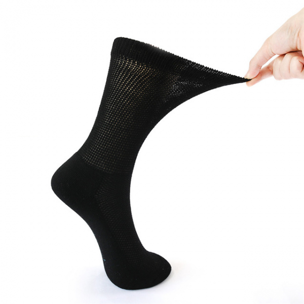 Customized unisex thick loose socks cotton breathable crew diabetic socks Customized unisex thick loose socks cotton breathable crew diabetic socks