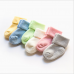 Custom girls cotton toddler socks breathable cartoon thicken baby socks