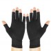 Unisex Cotton Arthritis Therapy Gloves Half Finger Compression Gloves