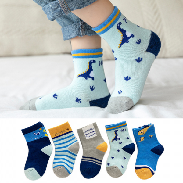 Custom boys cotton crew socks sport breathable novelty dress kid socks Custom boys cotton crew socks sport breathable novelty dress kid socks