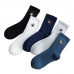 Customized anti bacterial fashionable socks popular colorful bamboo socks