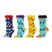 Customized anti bacterial fashionable socks popular colorful bamboo socks