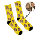 3D Pretty Girls Cartoon Tube Socks Custom 3D Cartoon Tube Blank Sublimation Socks