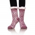 Mens Women Fuzzy Cozy Warm Fleece Winter Slipper Socks Christmas With Non Slip