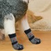 Double Side Anti-Slip Dog Socks with I Love Dog Pattern, Soft Paw Protector with Adjustable Strap, Traction Control for Indoor Hardwood Floor Double Side Anti-Slip Dog Socks with I Love Dog Pattern, Soft Paw Protector with Adjustable Strap, Traction Control for Indoor Hardwood Floor