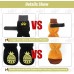 BEAUTYZOO Anti-Slip Dog Socks with Grippings Traction Control for Small Medium Large Dogs, Non Skid Indoor Double Side Pet Paw Protector for Hardwood Floor Wear