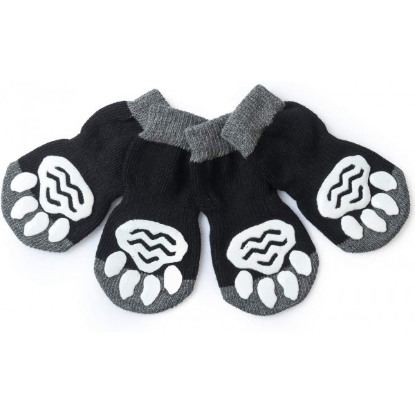 Pet Heroic 8 Sizes Anti-Slip Dog Socks Cat Socks Dog Cat Paw Protector with Rubber Reinforcement, Traction Control for Indoor Wear, Fit Extra Small to Extra Large Dogs Cats Pet Heroic 8 Sizes Anti-Slip Dog Socks Cat Socks Dog Cat Paw Protector with Rubber Reinforcement, Traction Control for Indoor Wear, Fit Extra Small to Extra Large Dogs Cats