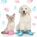 Anti Slip Dog Socks Non-Slip Dog Socks with Adjustable Strap Traction Control for Indoor on Hardwood Floor Wear (Blue, Pink,M) Anti Slip Dog Socks Non-Slip Dog Socks with Adjustable Strap Traction Control for Indoor on Hardwood Floor Wear (Blue, Pink,M)