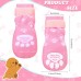 Anti Slip Dog Socks Non-Slip Dog Socks with Adjustable Strap Traction Control for Indoor on Hardwood Floor Wear (Blue, Pink,M) Anti Slip Dog Socks Non-Slip Dog Socks with Adjustable Strap Traction Control for Indoor on Hardwood Floor Wear (Blue, Pink,M)