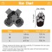 Double Side Anti-Slip Dog Socks with Straps, Soft Comfortable Pet Paw Protectors for Indoor Hardwood Floor Traction Control Double Side Anti-Slip Dog Socks with Straps, Soft Comfortable Pet Paw Protectors for Indoor Hardwood Floor Traction Control