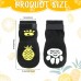 Reginary Dog Socks Anti Slip Dog Socks Dog Socks for Medium Dogs Traction Control Non Skid for Hardwood Floor Protection