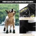 Hcpet Dog Boots Waterproof with Reflective Straps, Dog Shoes for Small Medium Large Puppy Outdoor Paw Protectors 4Ps Hcpet Dog Boots Waterproof with Reflective Straps, Dog Shoes for Small Medium Large Puppy Outdoor Paw Protectors 4Ps