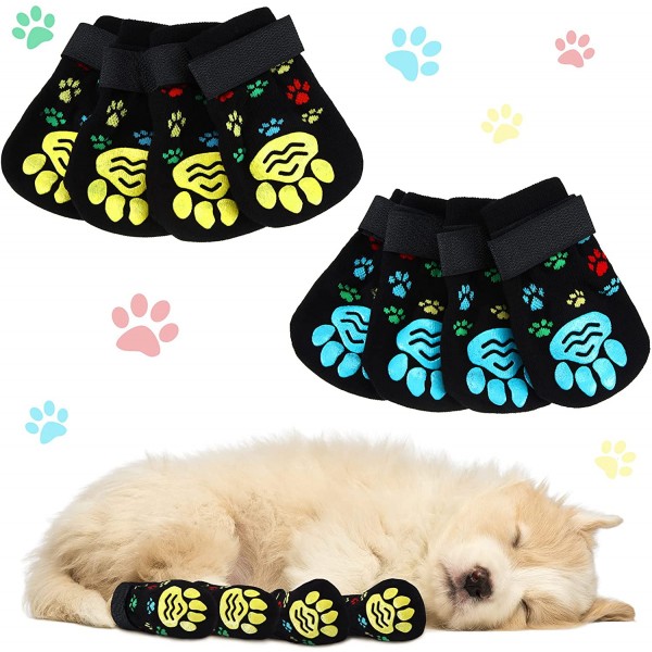 Non Slip Dog Socks Dog Paw Gripping Socks for Dogs Dog Socks Dog Socks for Large Dogs for Hardwood Floors Indoor and Outdoor Wear (Small) Non Slip Dog Socks Dog Paw Gripping Socks for Dogs Dog Socks Dog Socks for Large Dogs for Hardwood Floors Indoor and Outdoor Wear (Small)