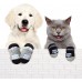 Anti-Slip Dog Socks Double Side Dog Grippings Socks with Adjustable Straps Non Slip Pet Paw Protector, Traction Control for Indoor on Hardwood Floor for Small Medium Large Dogs (Medium)