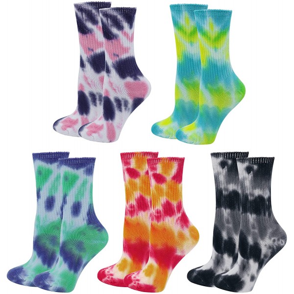 Tie Dye Crew Socks, for Lady's Women's, Colorful Tie-dye Cotton Socks Soft Crew Socks, Wholesale, Custom Tie Dye Crew Socks, for Lady's Women's, Colorful Tie-dye Cotton Socks Soft Crew Socks, Wholesale, Custom